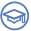 graduation cap icon