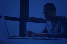 AHA Resources dark blue overlay