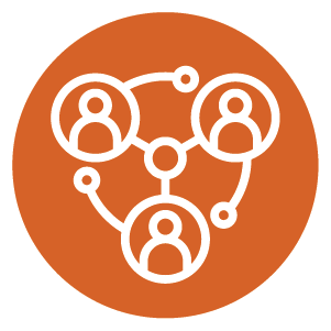patient and community engagement icon