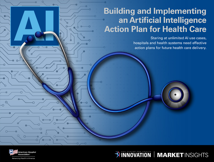 Cover image for : Building and Implementing an Artificial Intelligence Action Plan for Health Care