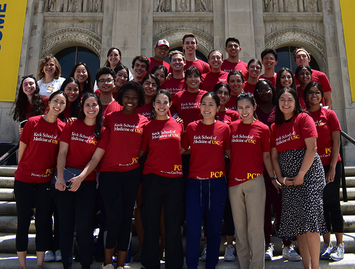 : Keck School of Medicine of USC. A Team Photo: Keck School of Medicine of USC