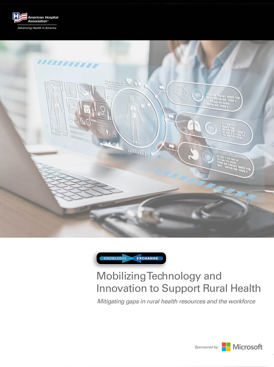 AHA Knowledge Exchange | Mobilizing Technology and Innovation to Support Rural Health
