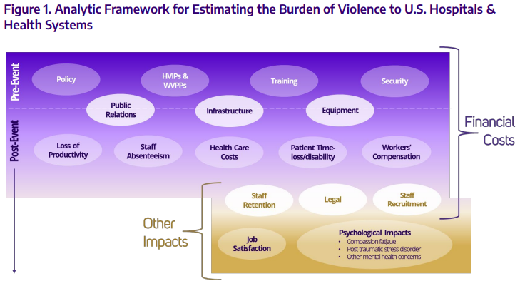 Burden of Violence Figure 1: Analytic Framework for Estimating the Burden of Violence to U.S. Hospitals & Health Systems