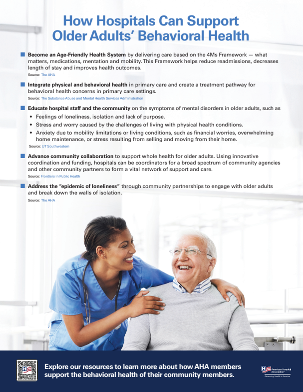 Infographic: The Realities of Behavioral Health in Older Adults page 2