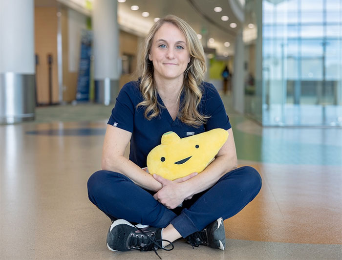 Children's Hospital Colorado nurse Kayla McCarthy