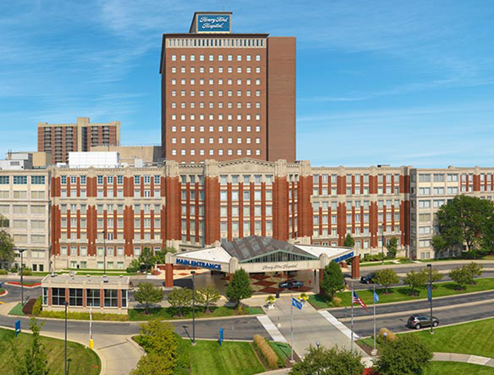 Exterior of Henry Ford Health