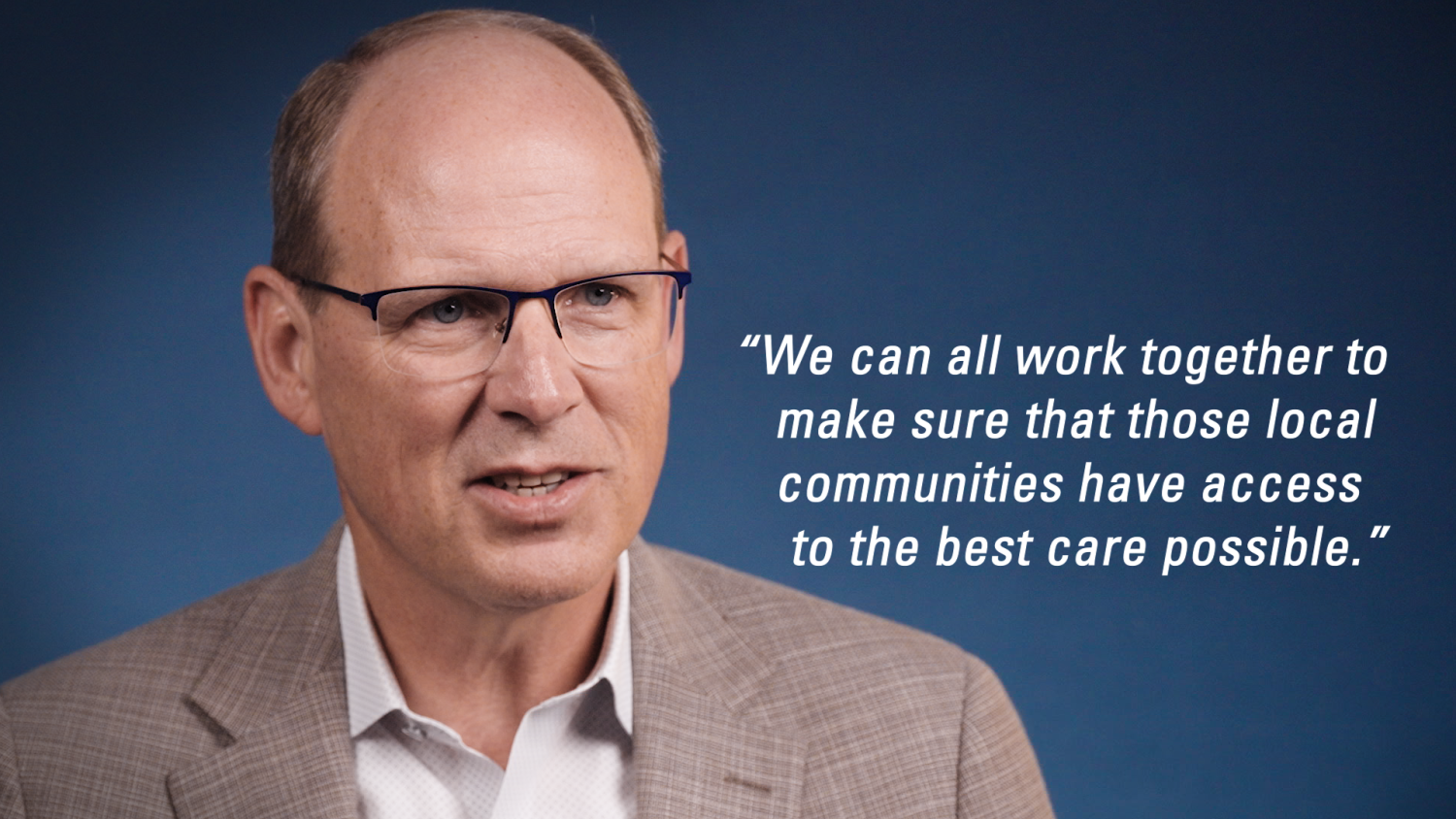 Russ Gronewold, president and CEO of Bryan Health