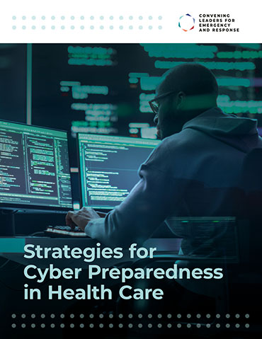 Strategies for Cyber Preparedness in Health Care Guide cover image