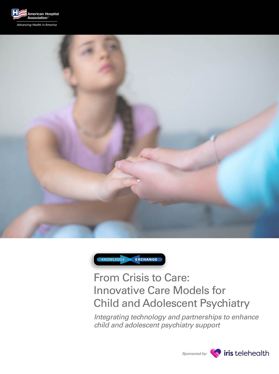 Cover image of the AHA Knowledge Exchange | From Crisis to Care: Innovative Care Models for Child and Adolescent Psychiatry