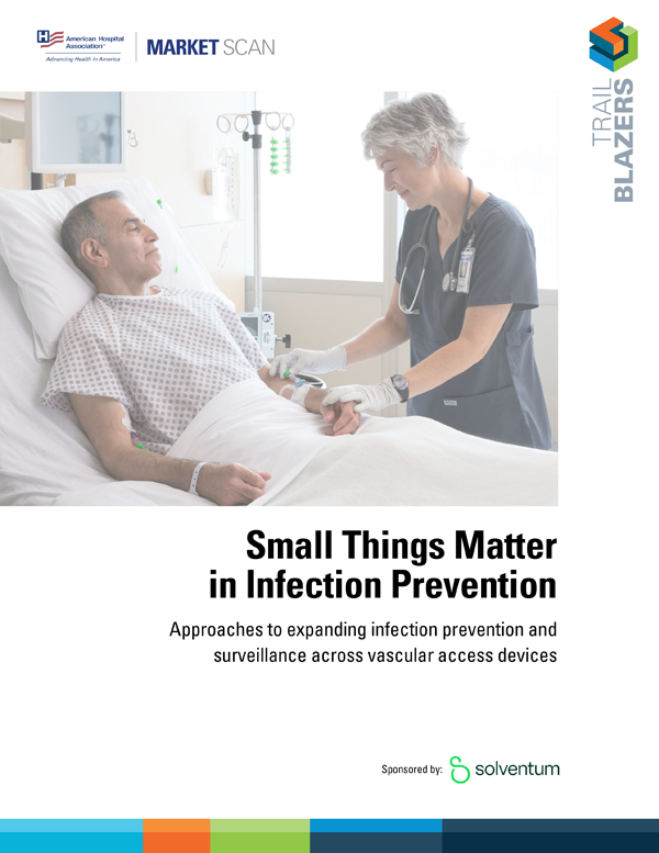 TrailBlazers cover of Small Things Matter in Infection Prevention | Approaches to expanding infection prevention and surveillance across vascular access devices