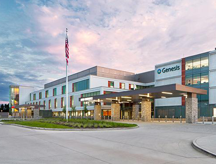 Exterior of Genesis HealthCare System