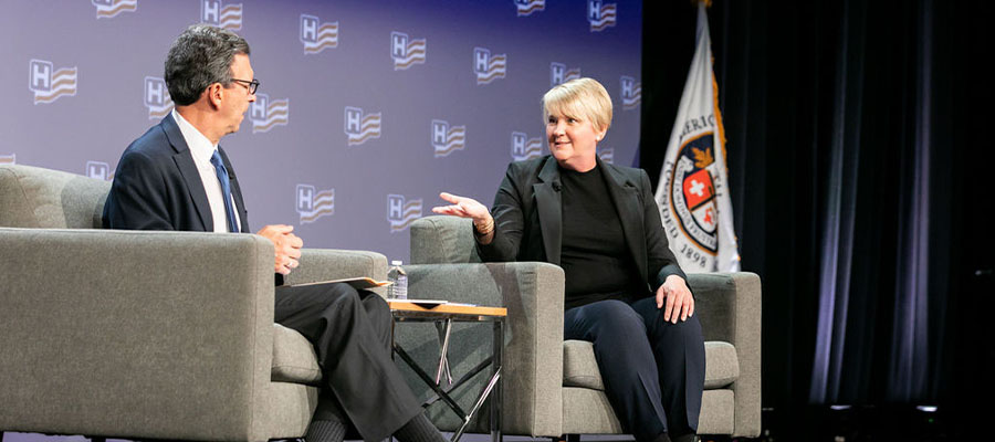 Stacey Hughes at 2022 AHA AM (Day 2)