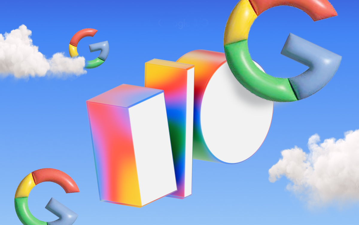 3 Health Care Takeaways from Google I/O 2025. The logo for Google I/O 2025 conference.