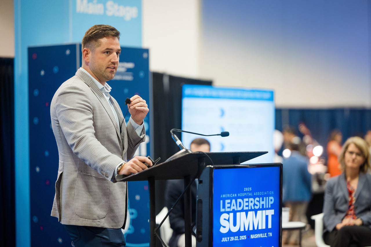 5 Innovators Take Center Stage at the AHA Leadership Summit. A speaker at the recent 2025 AHA Leadership Summit, the Advancing Innovation Showcase.