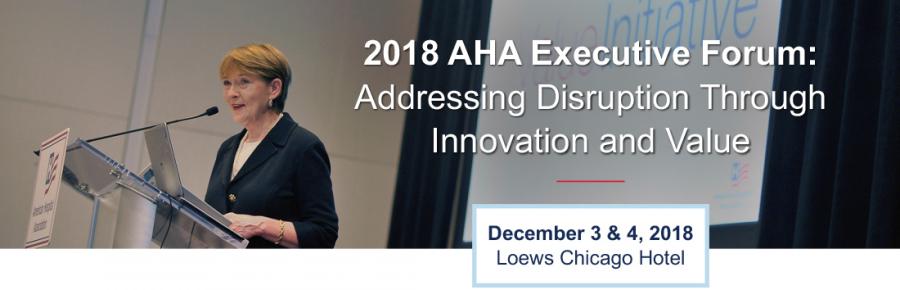 AHA Executive Forum banner