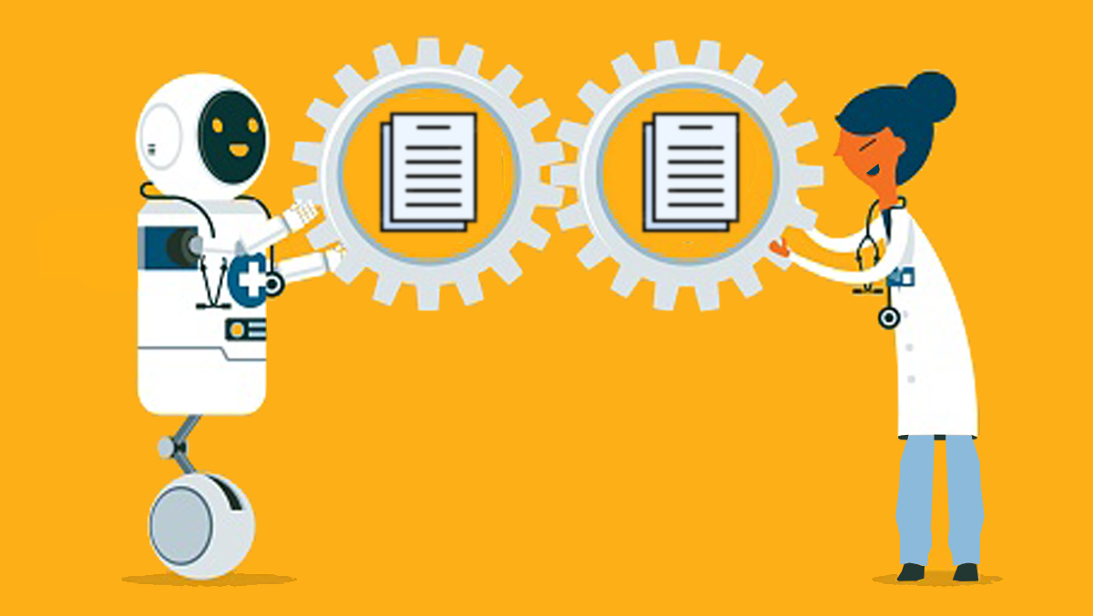 AI Advances to Reduce Burden on Nurses Get a Fresh Look. An artificial intelligence (AI) bot and a nurse clinician share data.