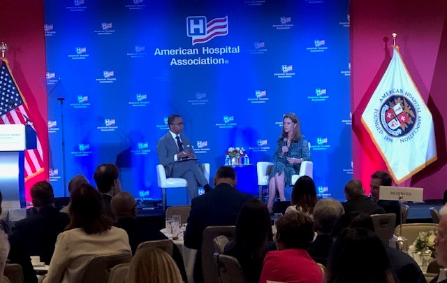 Jonathan Capehart and Maria Shriver