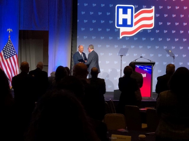 AHA Distinguished Service Award winner Jim Skogsbergh