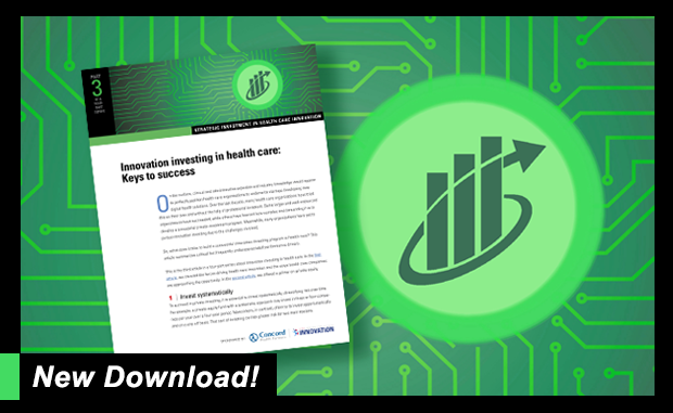 6 Keys to Innovation Investing Success. Innovation investing in health care: Keys to success report page 1.