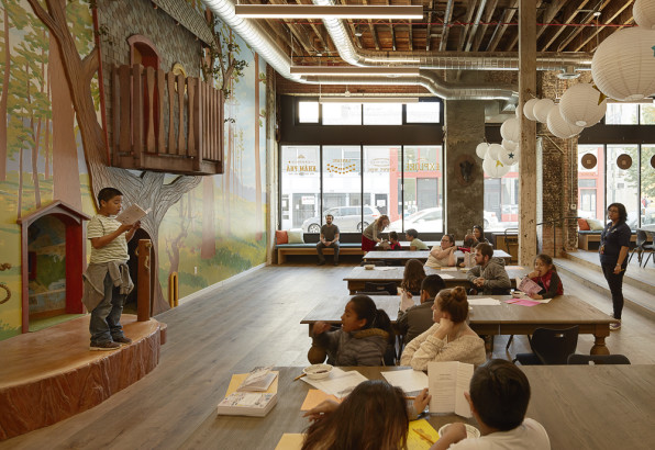 poetry reading at 826 valencia