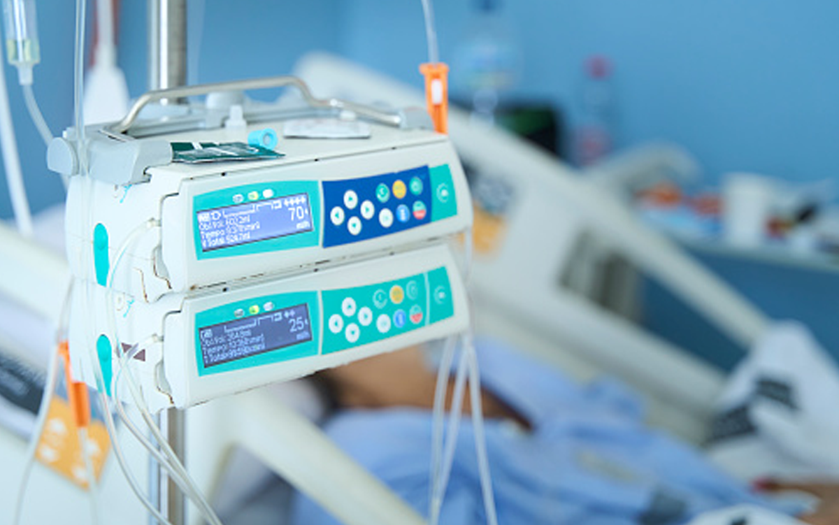 Improving Survival Rates for Surgical Patients: 3 Takeaways. Monitors in a patient's hospital room show her vitals after surgery.