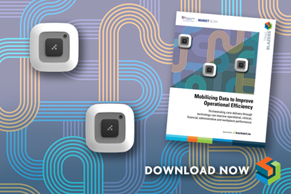 Mobilizing Data for Operational Efficiency in Health Care: A Path Forward. The cover of the AHA Market Scan Trailblazers report Mobilizing Data to Improve Operational Efficiency. Download now.