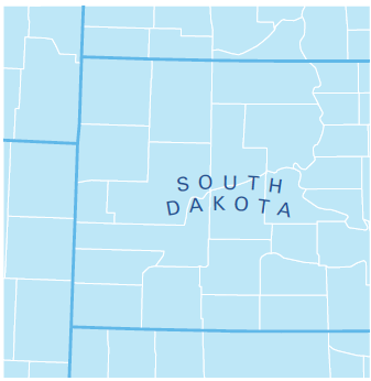 Monument Health coverage map.
