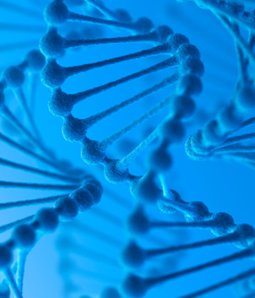 Truveta. Strands of human DNA.