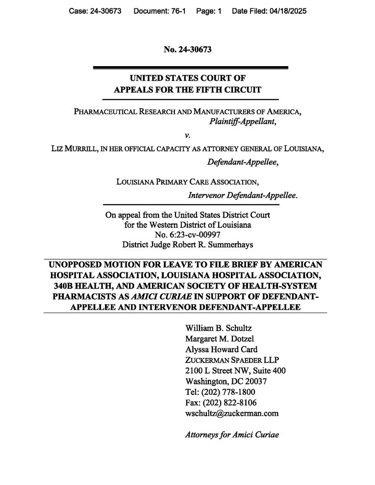 Amicus Brief Cover Image