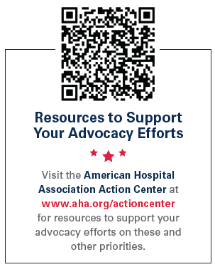 QR Code for resources to support advocacy efforts
