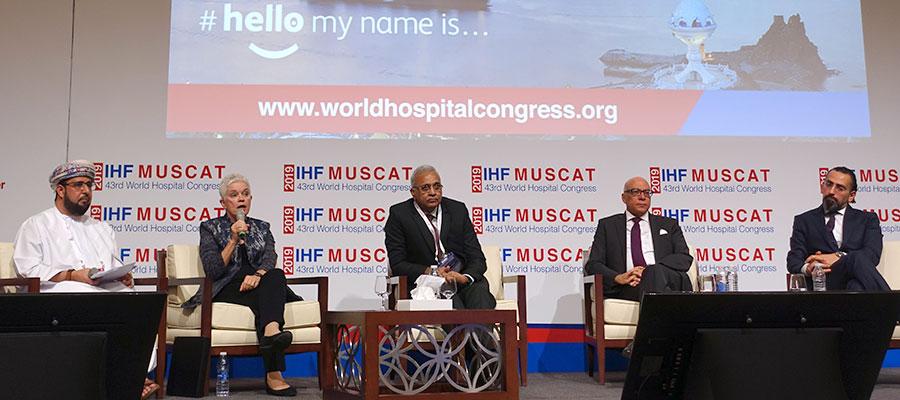 Mindy Estes at World Health Congress 2019