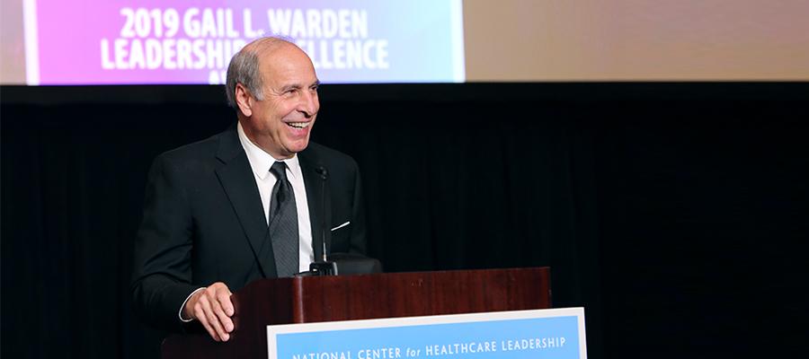 AHA board member Rod Hochman receives Gail Warden Leadership Award