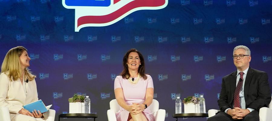 Ashley Thompson and guests