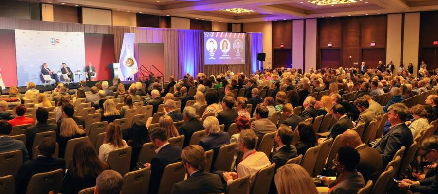 Crowd shot Annual Meeting