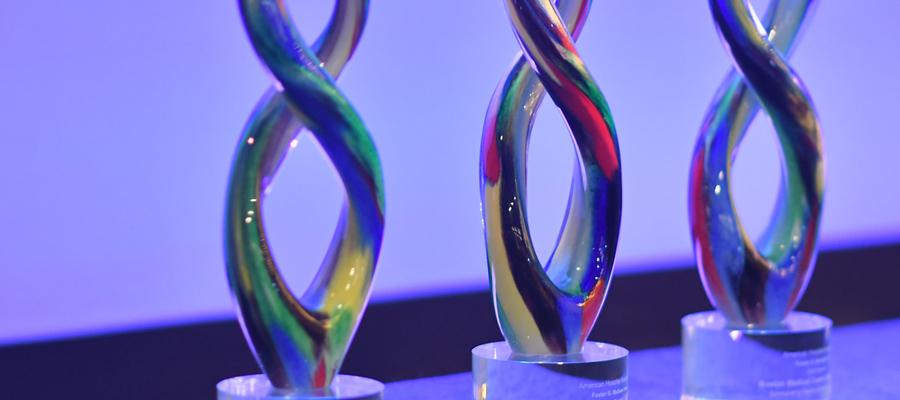 three FGM statues lined up