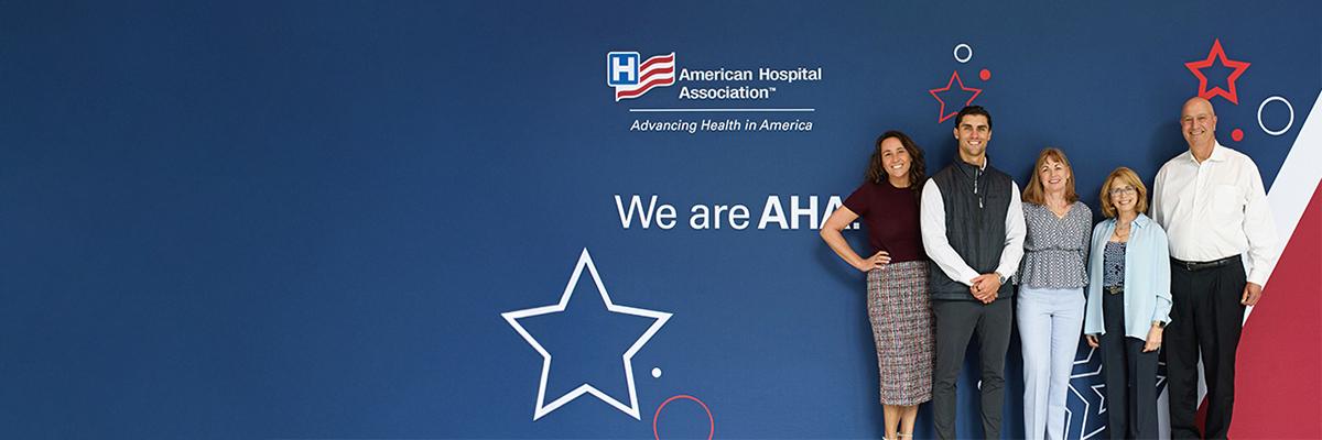 American Hospital Association Member Center. We are AHA.