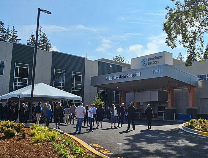 Exterior shot of Providence facility