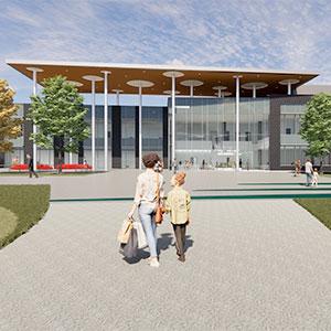 Christiana Care Middletown Facility rendering