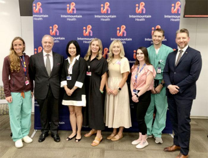 Intermountain patient families and surgeons meet