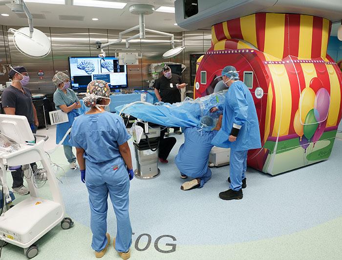 Dell Children's Medical Center Austin intraoperative MRI surgical suite